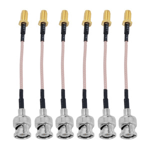 Custom RG316 BNC Male <strong>to</strong> for <strong>SMA</strong> Female Coax Cable with Copper Contact BNC Plug <strong>to</strong> for <strong>SMA</strong> <strong>Jack</strong> for RF Application - Product Image 3
