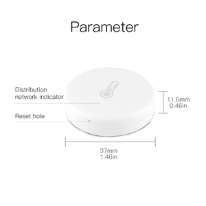 Sensor de temperatura y humedad para monitoreo remoto y automatización del hogar, Hub compatible con Tuya ZigBee 3,0, Smart Life