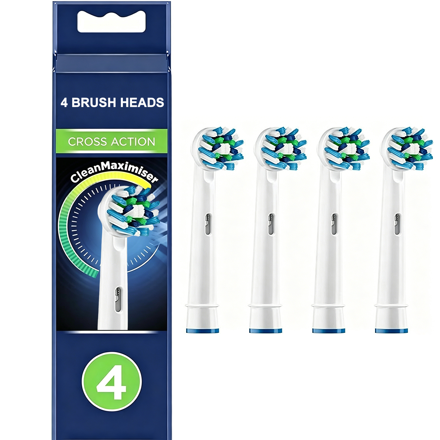 4 pièces par paquet blanc
