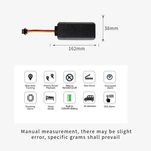 OEM ODM fabrika 4G araba takip cihazı mikrofon GPS takip cihazı araç filo yönetimi için SOS fonksiyonu GSM görüntülenebilir PC - Product Image 2