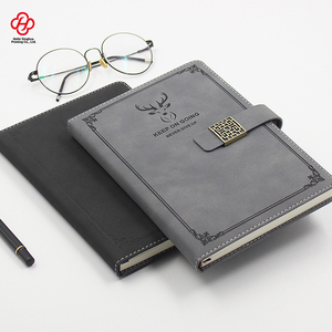A5 Student Diary Thick <strong>Notebook</strong> High Appearance Level Business Office <strong>Notebook</strong> Meeting Record Book - Product Image 2