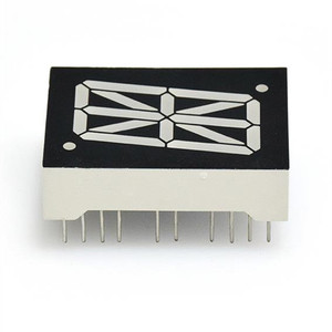 1 Zoll einstellige alpha numerische <span class=keywords><strong>LED</strong></span>-Anzeige mit 16 Segmenten Super rote Farbe Houkem- 10017-A/BSR Leds