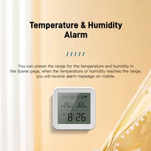 Pantalla LCD Smart Tuya Wifi Sensor de humedad y temperatura Registrador DE DATOS BLE Wi-Fi Monitor de temperatura y humedad - Product Image 5