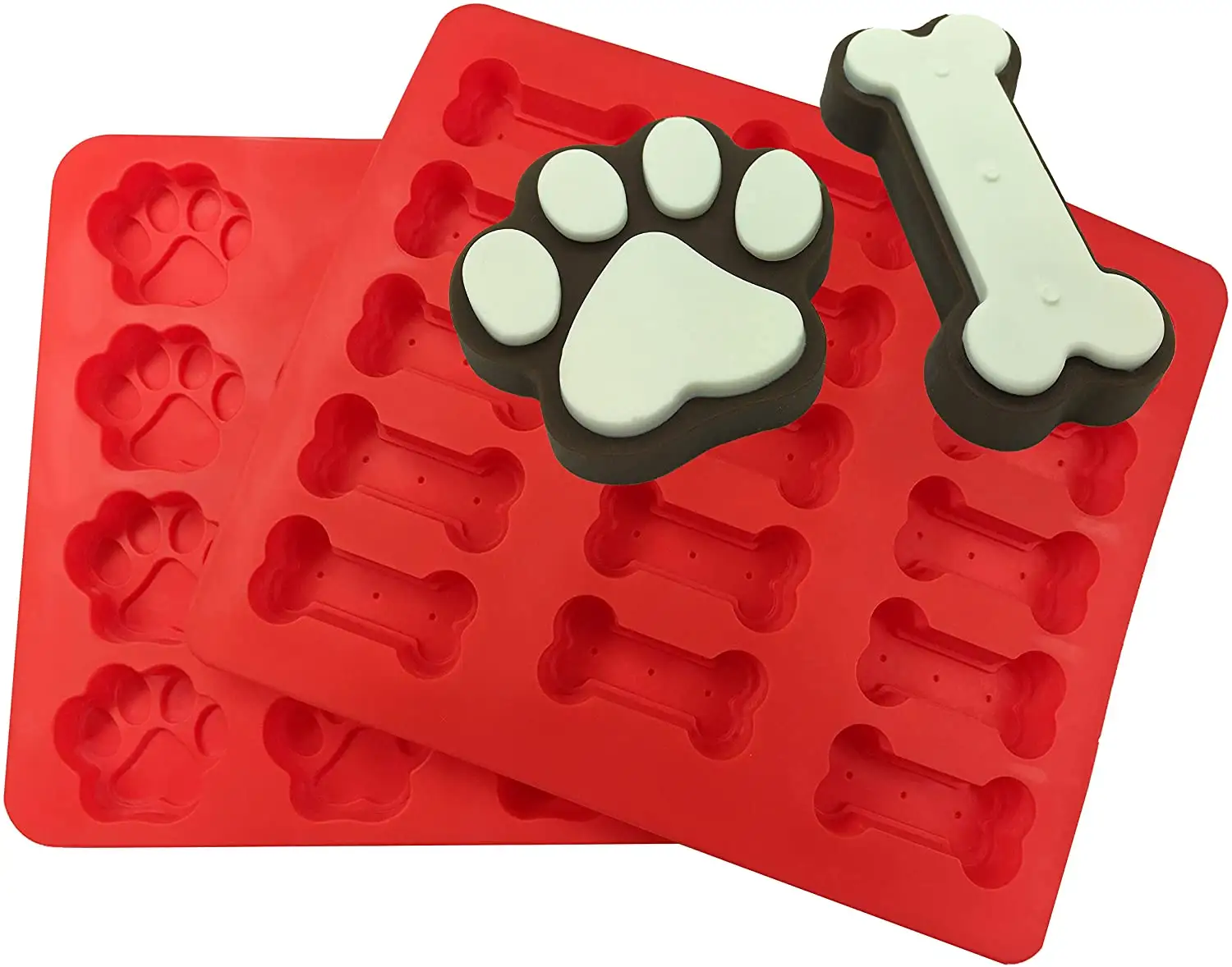 Wholesale cheap Silicone Dog Paw and Bone Mold Combo Pack - For Baking Paws and Bones
