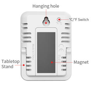 Digital <strong>Humidity</strong> <strong>Display</strong> <strong>Sensor</strong> Wetterstation <strong>Humidity</strong> Meter Thermometer <strong>Humidity</strong> Gauge Indicator Indoor Thermometer Hygrometer - Product Image 5