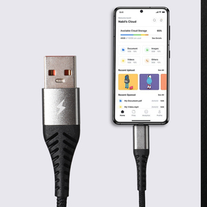 厂家直销1m 2m 3m尼龙编织快速充电USB a型C数据线60W 100W铝合金设计充电型C线 - Product Image 2