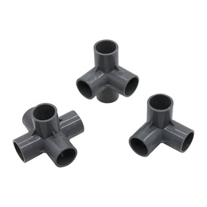 すべてのタイプのPVC継手パイプティークロス4ウェイエルボー - Product Image 4
