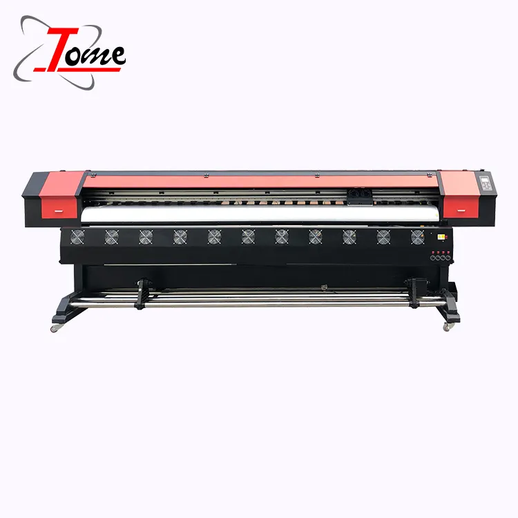 TOME EJET Factory Supply Cheap eco solvent printer with cutter plotter DX7/DX5/I3200 manufacturers