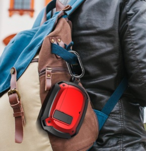Weview最新のアンチロストイヤホンケースBeats Studio BudsショックプルーフTPUカバースイッチボタン付き - Product Image 5