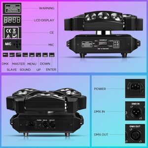 <strong>Leds</strong> Wireless Remote Dj <strong>Dmx</strong> <strong>Controller</strong> Effect <strong>Dmx</strong> Stage Light for Club Ktv Disco Dj Party Lighting