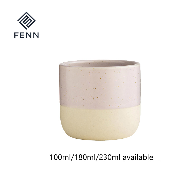 Purple-Glossy glaze with spot