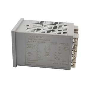 48x 48mm TC4SPID制御マルチ入力信号デュアル出力0〜400摂氏デジタル温度コントローラー - Product Image 3