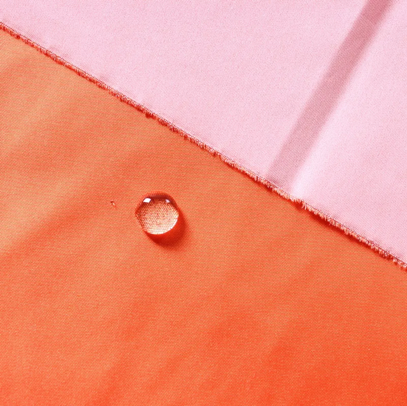 Polyacrylate coating Polyester Pongee Fabric PA coated for jacket windbreakers padded clothes rainwear