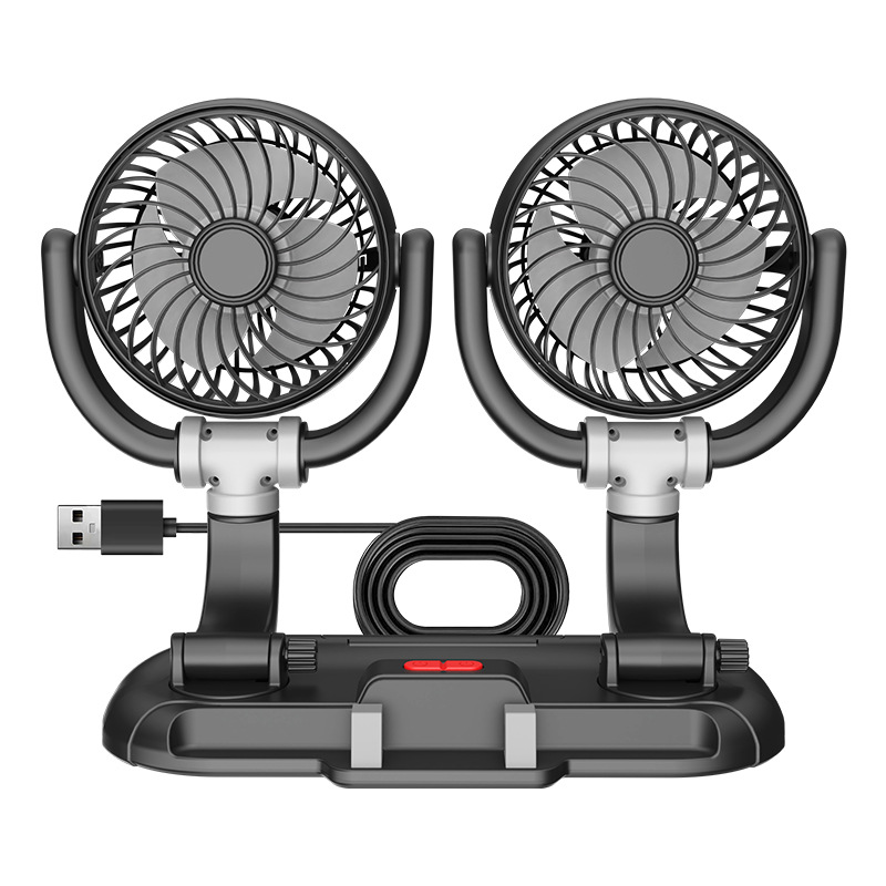 Ventilador de doble cabezal