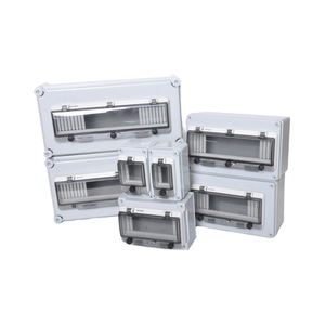8 Circuit <strong>Enclosures</strong> with IP66 Protection Level Durable ABS Material - Product Image 2