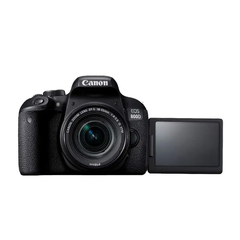 2024 FOR-Canon EOS 800D Câmera SLR Digital com 18-55 é lente STM