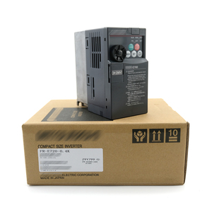 Inversor de frecuencia Original y de marca, serie FR-E720, FR-E720-0.75K, PLC, Serie Q, módulo de entrada - Product Image 1