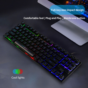 87 <strong>Keys</strong> <strong>Keyboard</strong> Mini <strong>Custom</strong> <strong>Key</strong> Cover Gaming Shenzhen Wired <strong>Keyboard</strong> Gaming with Multimedia <strong>Function</strong> <strong>Keys</strong> - Product Image 2