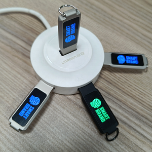 UM126 Rhombic Metal <strong>usb</strong> flash memory Custom <strong>Usb</strong> with LED Logo Popular Mini Metal Flash <strong>usb</strong> - Product Image 2