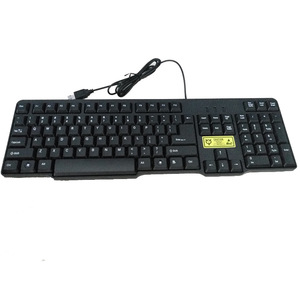 送料無料ABSプラスチック素材永久帯電防止ESDコンピュータキーボードUSBポート付きクリーンルーム用 - Product Image 1
