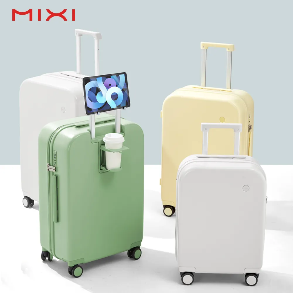 Mixi valigia valigia da lavoro valigia da viaggio borse da viaggio valigia da viaggio Trolley per PC con portabicchieri