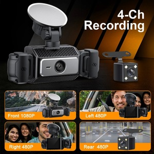 Xe hộp đen 4 máy ảnh 1080P WIFI Dash Cam với DVR & Video Recorder 1 năm bảo hành - Product Image 5