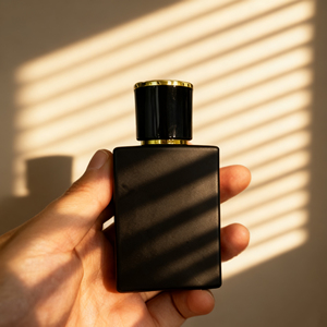 30ml 50ml rõ ràng màu Đen Thủy Tinh nước hoa chai rỗng phẳng vuông bơm lại nước hoa <span class=keywords><strong>Atomizer</strong></span> chai với nhôm phun mũ - Product Image 3