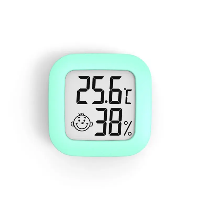 LJW 미니 실내 온도계 LCD 디지털 온도 실내 습도계 게이지 센서 습도계 실내 온도계 온도