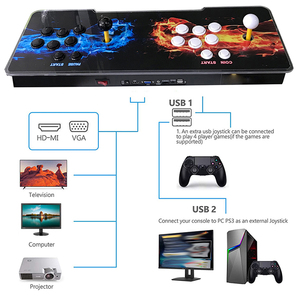 Лучшая Ретро аркадная игровая консоль 4710 в 1, аркадная консоль, игровая консоль с клавишами, игровая консоль для видео - Product Image 5
