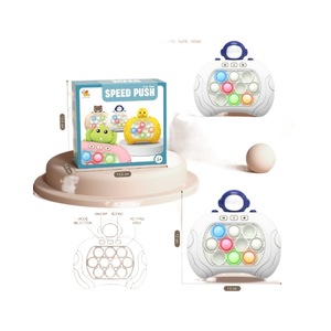 2024 New Quick Pop <strong>Light</strong> <strong>up</strong> Console Game Fast Push <strong>It</strong> Fidget Toy Quick Push Bubble Pop Puzzle Electronic Game - Product Image 2