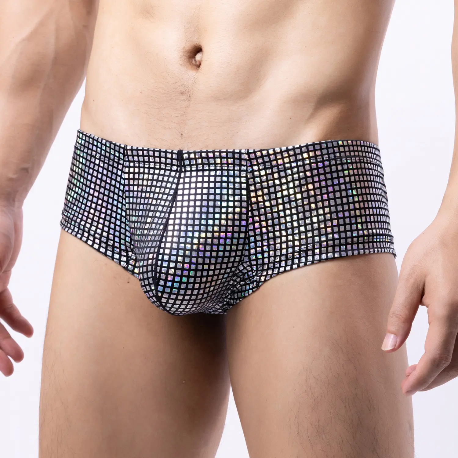 King Mcgreen Star verano hombres calzoncillos Sexy traje de baño cintura baja baño natación pantalones cortos bañadores Gay traje de baño tabla de surf playa pantalones cortos