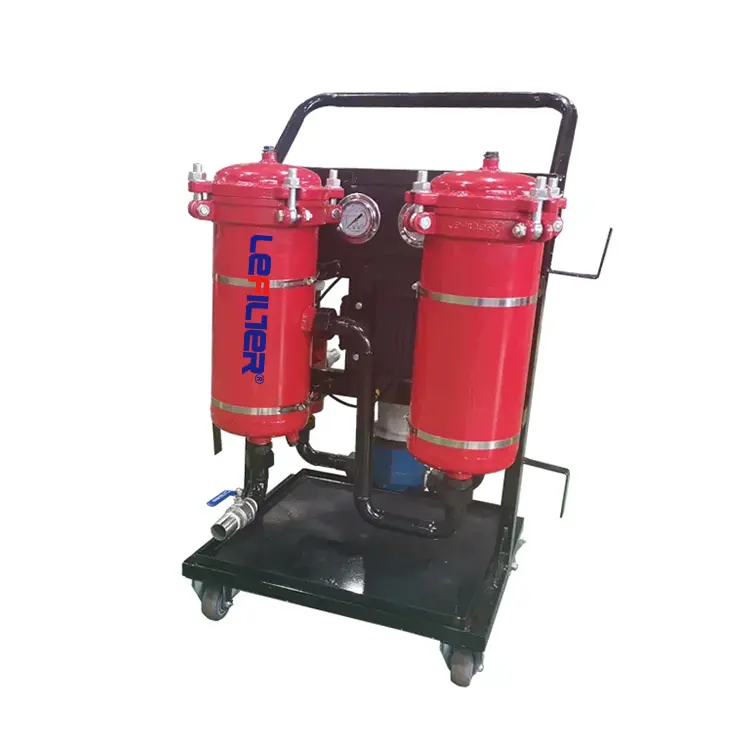 Macchina portatile ad alta viscosità per il riciclaggio dell'olio ad alta precisione macchina per il filtro idraulico dell'olio per ingranaggi usata