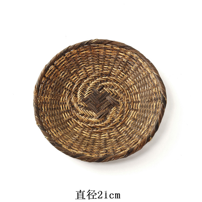 Purple bamboo fruit platter (21cm)