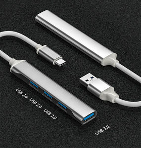 USB3.0 100 Megabyte Aluminum Alloy Docking Station Non-Drive <strong>Network</strong> Card <strong>Type</strong>-C RJ45 Wired <strong>Computer</strong> Hub for Laptop USB External - Product Image 2
