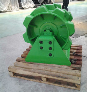 Excavatorสิ่งที่แนบมาการบดอัดล้อสำหรับแคบField Clayใช้งานง่ายต่ำราคาสำหรับการบดอัดและบรรจุ - Product Image 4