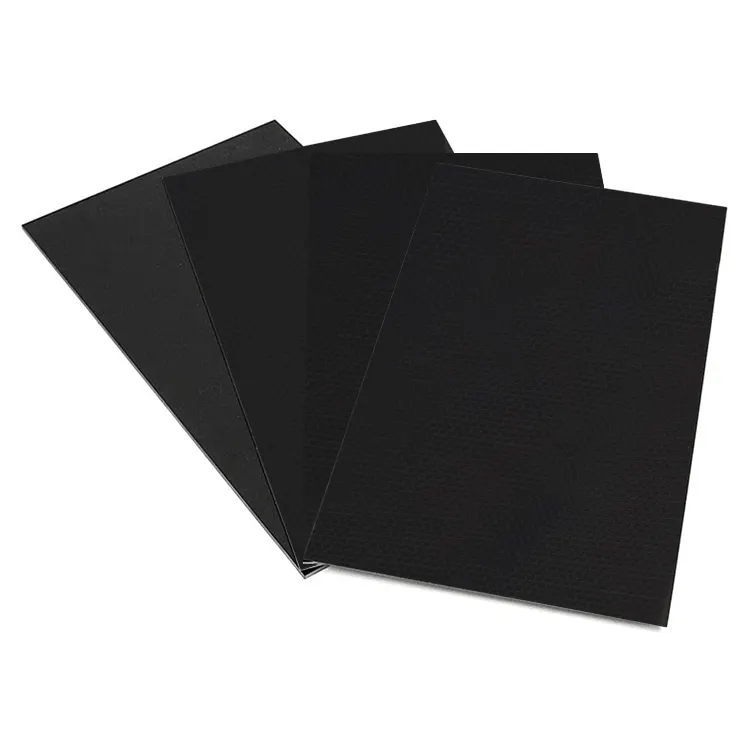 Длительный срок службы, черный/белый, G10 IEC EPGC201, ламинированный лист из эпоксидного стекловолокна толщиной 1,2 мм для складных солнечных панелей