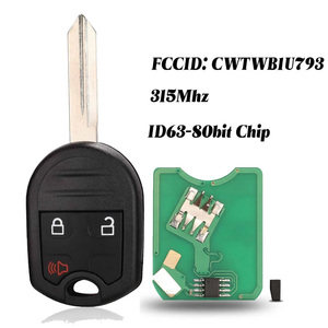 คีย์2 + 1ปุ่ม315MHz 63 80-bit ชิพ J40ของแท้สำหรับ CWTWB1U793ขอบ D - Product Image 4