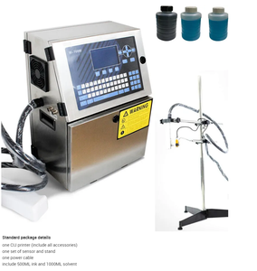 Industrieller Druck mit Verfallsdatum Tinte kontinuierlich automatisch CIJ-Inkjet-Drucker-Codiermaschine - Product Image 3