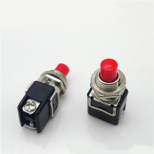PBS-13 12mm Rot/Grün/weiß Momentary/Rast Auf Off Push Button Switch mit schrauben terminal - Product Image 5