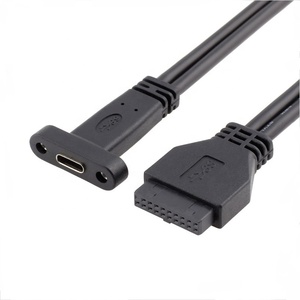 50เซนติเมตร USB 3.1ประเภท C USB-C หญิงกับ USB 3.0เมนบอร์ด19pin หัวสายเคเบิล - Product Image 2