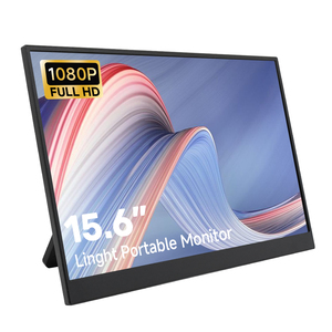高品質15.6インチFHD1080P 60HZType-C PC電話スイッチPS5ゲーミング外部モニター (ラップトップ用)
