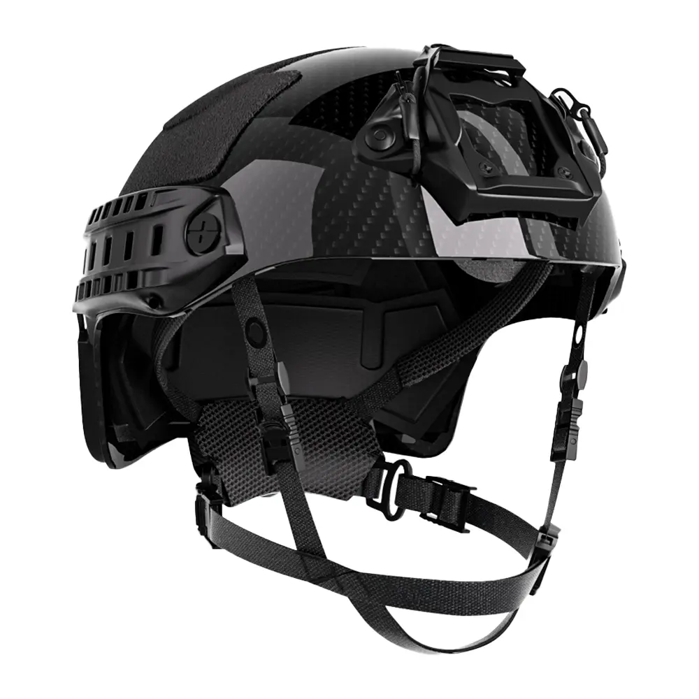 JJW Hot Sale Carbon Fiber FAST Tactical Safety Bump Helmet