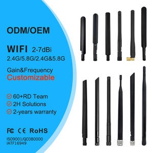 <span class=keywords><strong>Wifi</strong></span> ngoài trời <span class=keywords><strong>2.4GHz</strong></span>/5.8GHz Ăng ten Omni hướng cao su vịt duy nhất que Router ăng ten tăng cao 5-7 dBi tăng cường tín hiệu - Product Image 1
