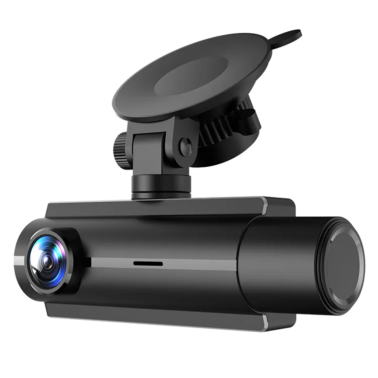 Fabbrica a buon mercato Dvr 3 obiettivo della fotocamera Dash Cam anteriore e interno registratore stradale Wifi opzionale