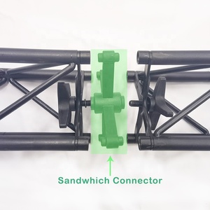 10x10 xách tay Modular Polyester Vải Backdrop EXPO công bằng nhôm giàn đứng Công cụ Khuyến Mãi Miễn phí Dễ dàng thiết lập gian hàng triển lãm - Product Image 4