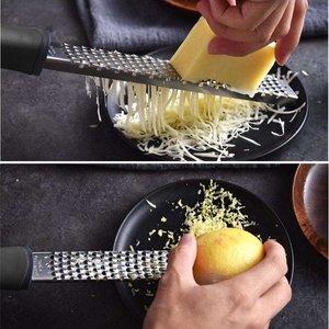 AK Manual Mini Vegetable Cheese Grater Cheese Vegetable Cutter Stainless Steel Grater Set for Kitchen Accessories Lemon <strong>Zester</strong> - Product Image 5