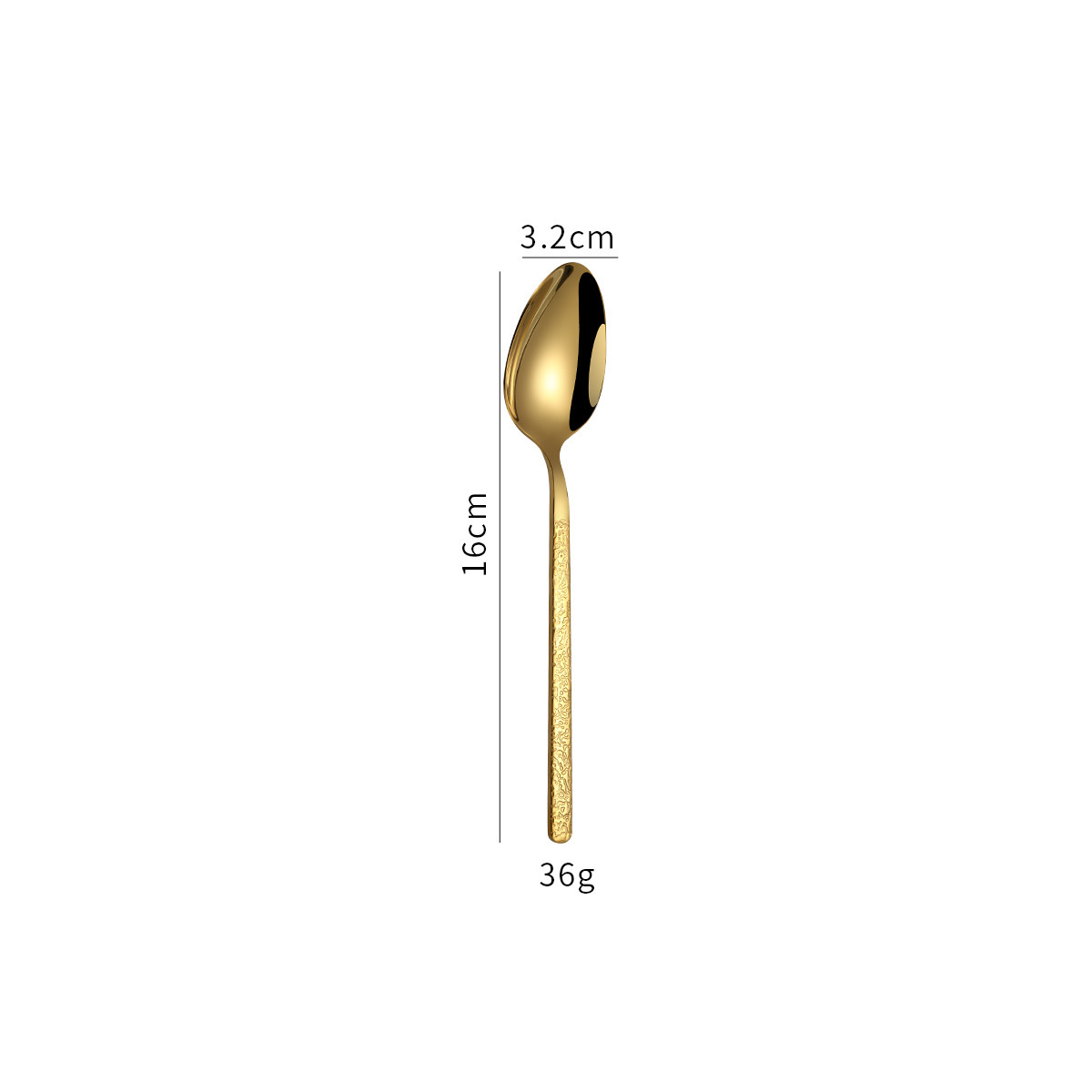Cuillère à dessert/or