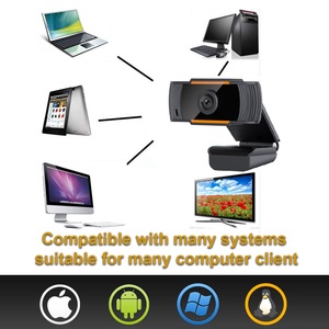 Full hd 1080p 30fps webcam bilgisayar dahili mikrofon ile usb web kamera - Product Image 5