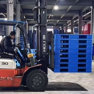 AOCHEN, экспорт, оптимизированная одноразовая загрузка, дизайн Tianzi, пластиковый поддон для контейнерных грузов - Product Image 6