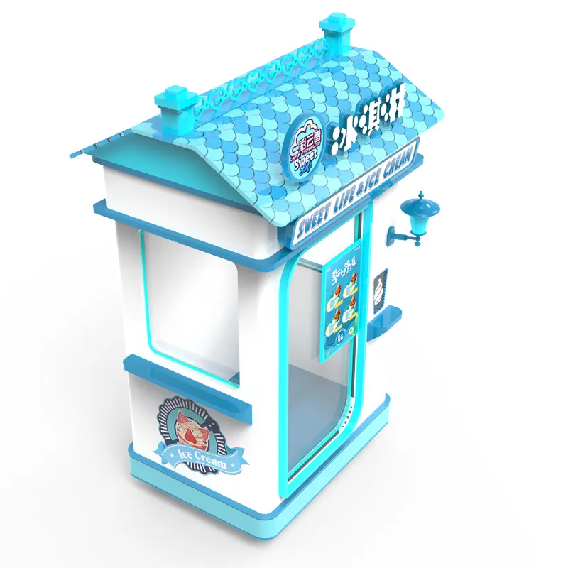 自動販売機スマート冷凍アイスクリーム自動販売機ロボット工場供給魅力的な価格